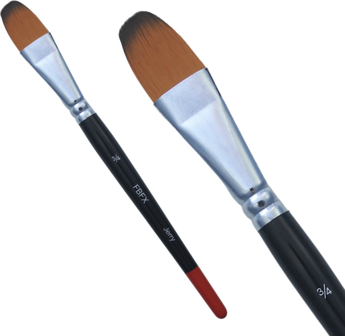   Schmink Penseel Jerry ¾ | Filbert Penseel ¾